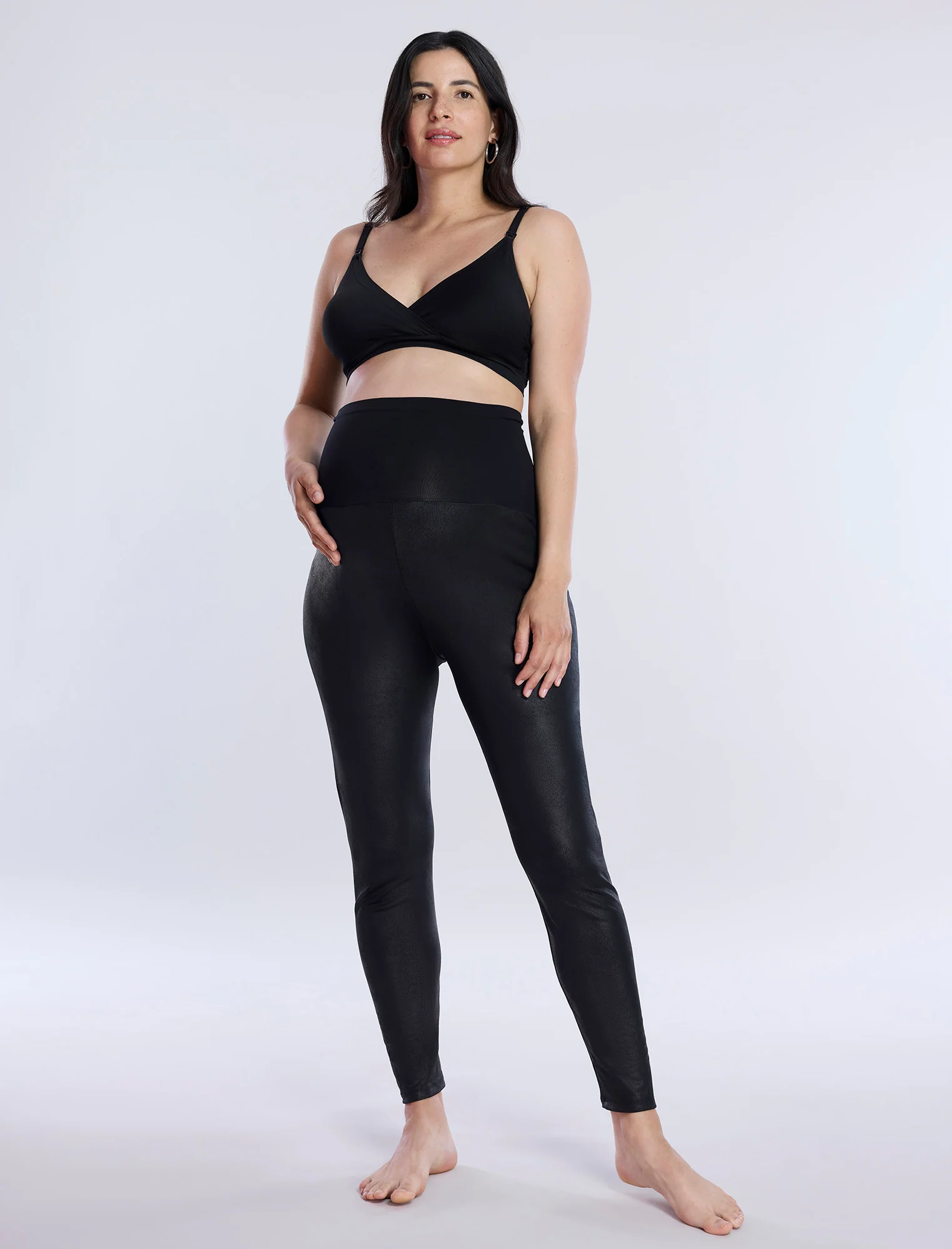 Secret Fit Belly? Coated Full Length Legging - Fallshirt