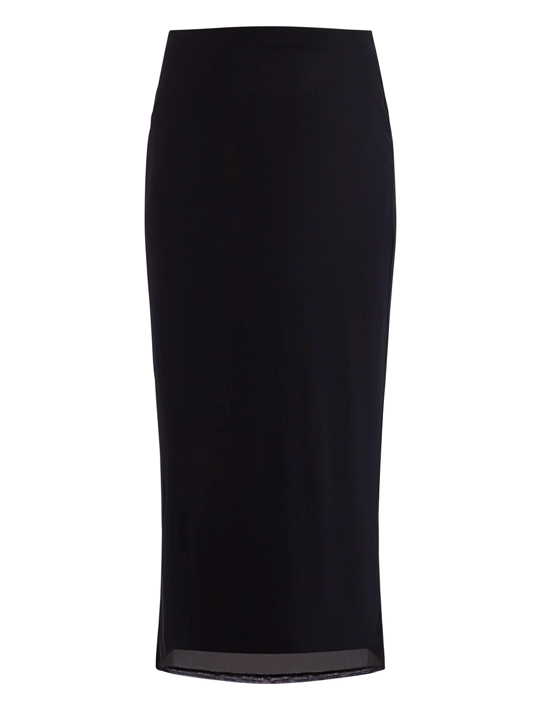 Bodycon Maxi Skirt in Mesh - Fallshirt