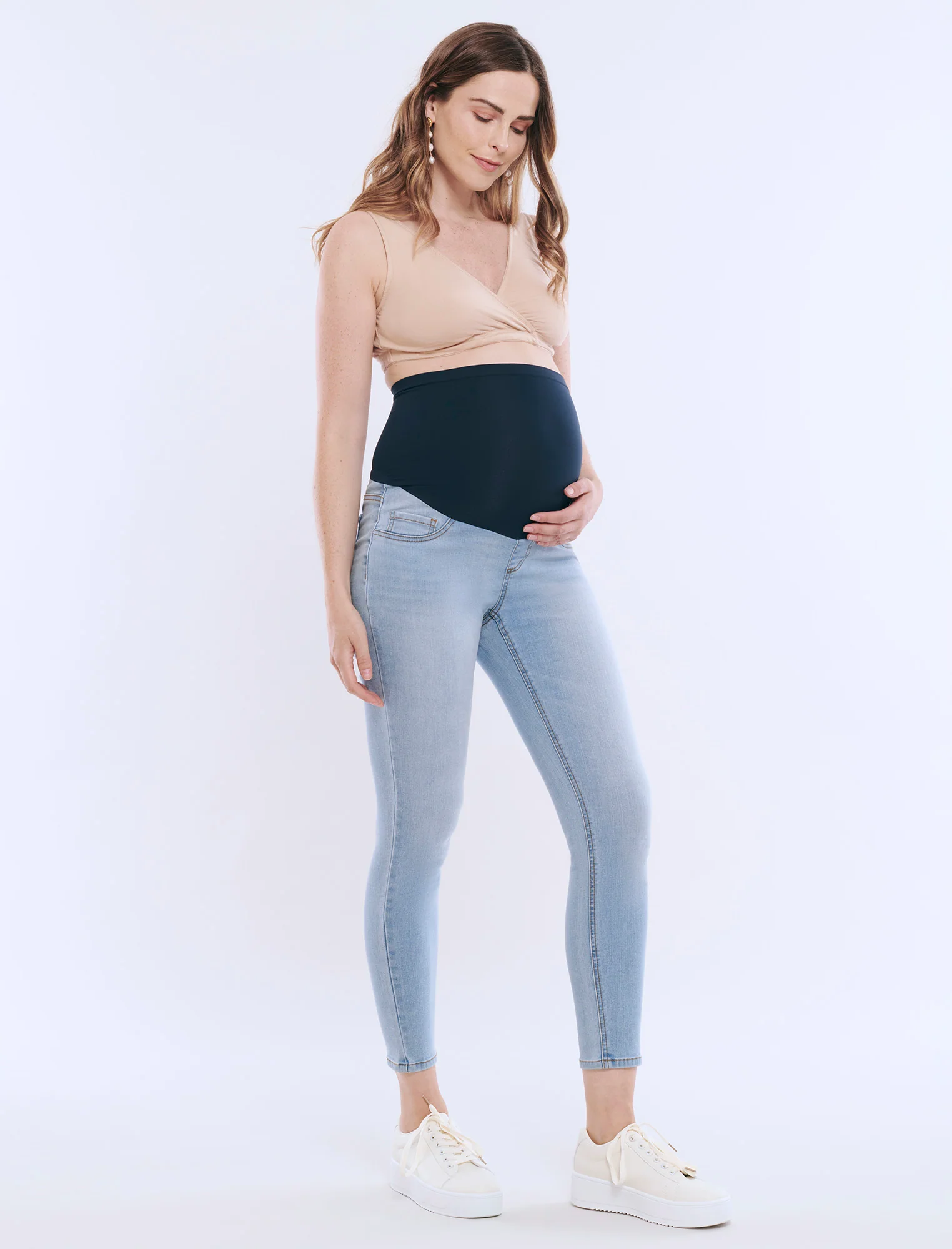 Secret Fit Belly? Ankle Length Skinny Jegging - Fallshirt