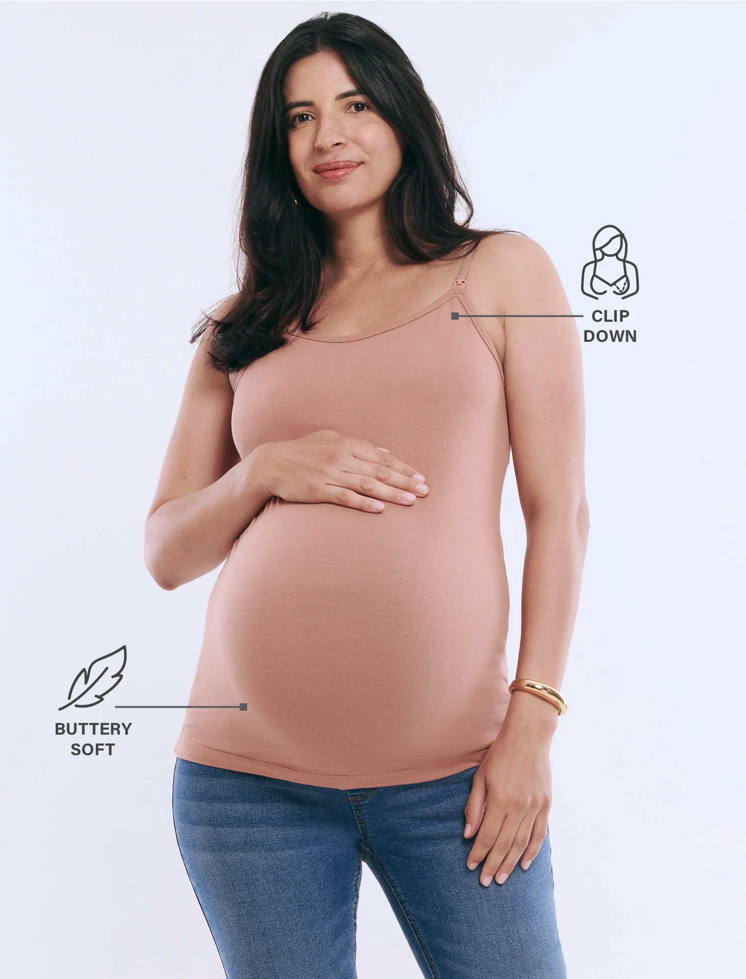 Clip Down Nursing Cami - Fallshirt