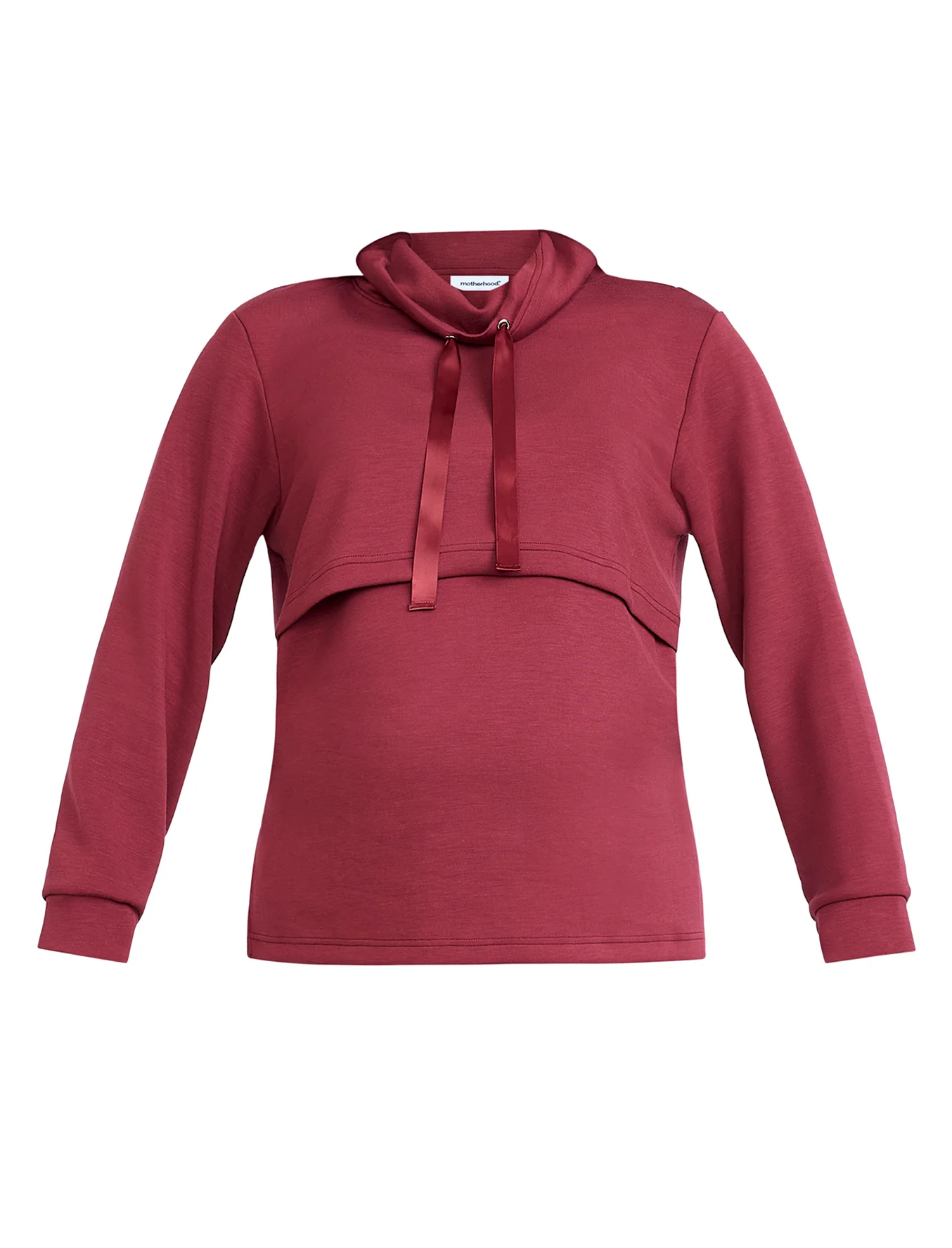 Funnel Neck Nursing Sweatshirt - Fallshirt